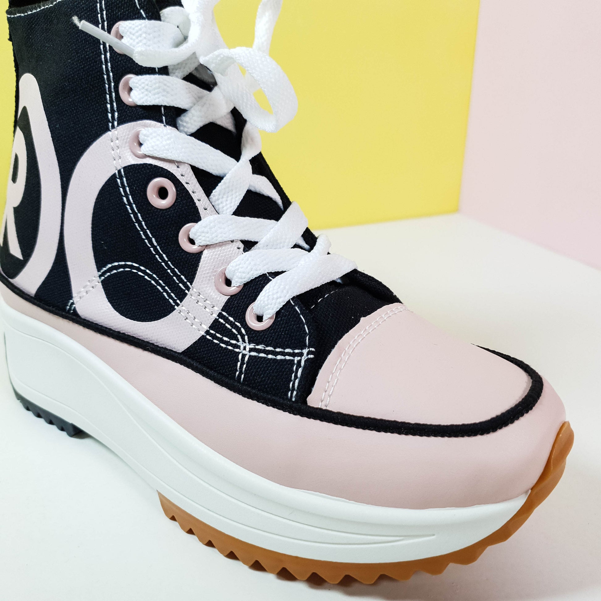 Chunky Sole Women Sneakers Pink - toastitoes 