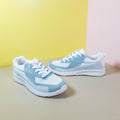 Super Comfy Ladies Sneakers Blue White Color - toastitoes 