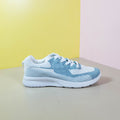 Super Comfy Ladies Sneakers Blue White Color - toastitoes 