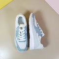 Super Comfy Ladies Sneakers Blue White Color - toastitoes 