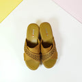 Comfy Women Heel Slippers Mustard - toastitoes 