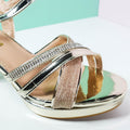 Fancy Glint Heels Gold - toastitoes 