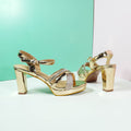 Fancy Glint Heels Champagne - toastitoes 