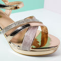 Fancy Glint Heels Champagne - toastitoes 