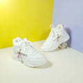 Cozy Fur Women Sneakers White - toastitoes 