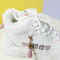 Cozy Fur Women Sneakers White - toastitoes 