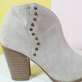 Block Heel Boots Beige - toastitoes 