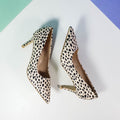 Designer Stiletto Heel Pumps Beige - toastitoes 