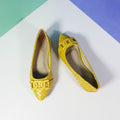 Subtle Soft Women Pumps Shoes Yellow - toastitoes 