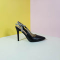 Classy Stiletto High Heels Black - toastitoes 