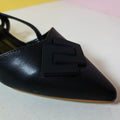 Low Block Heel Pumps Black - toastitoes 