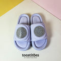 Comfort Cushioned Slippers Purple - toastitoes 