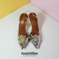 Real Cinderella Heels Silver - toastitoes 