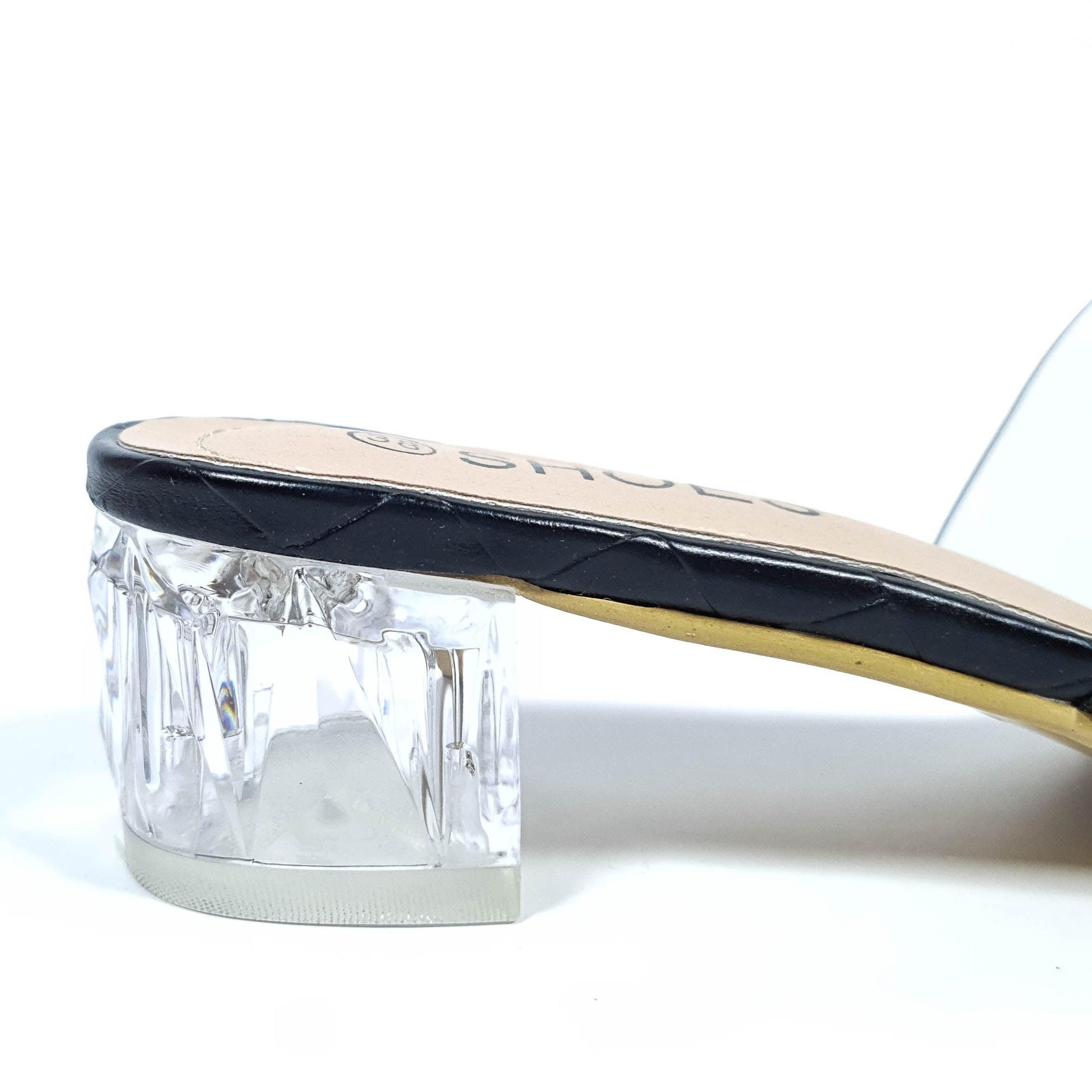 Seductive Crystal Heels Black - toastitoes 