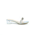 Seductive Crystal Heels Silver - toastitoes 