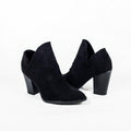 Block Heel Boots Black - toastitoes 