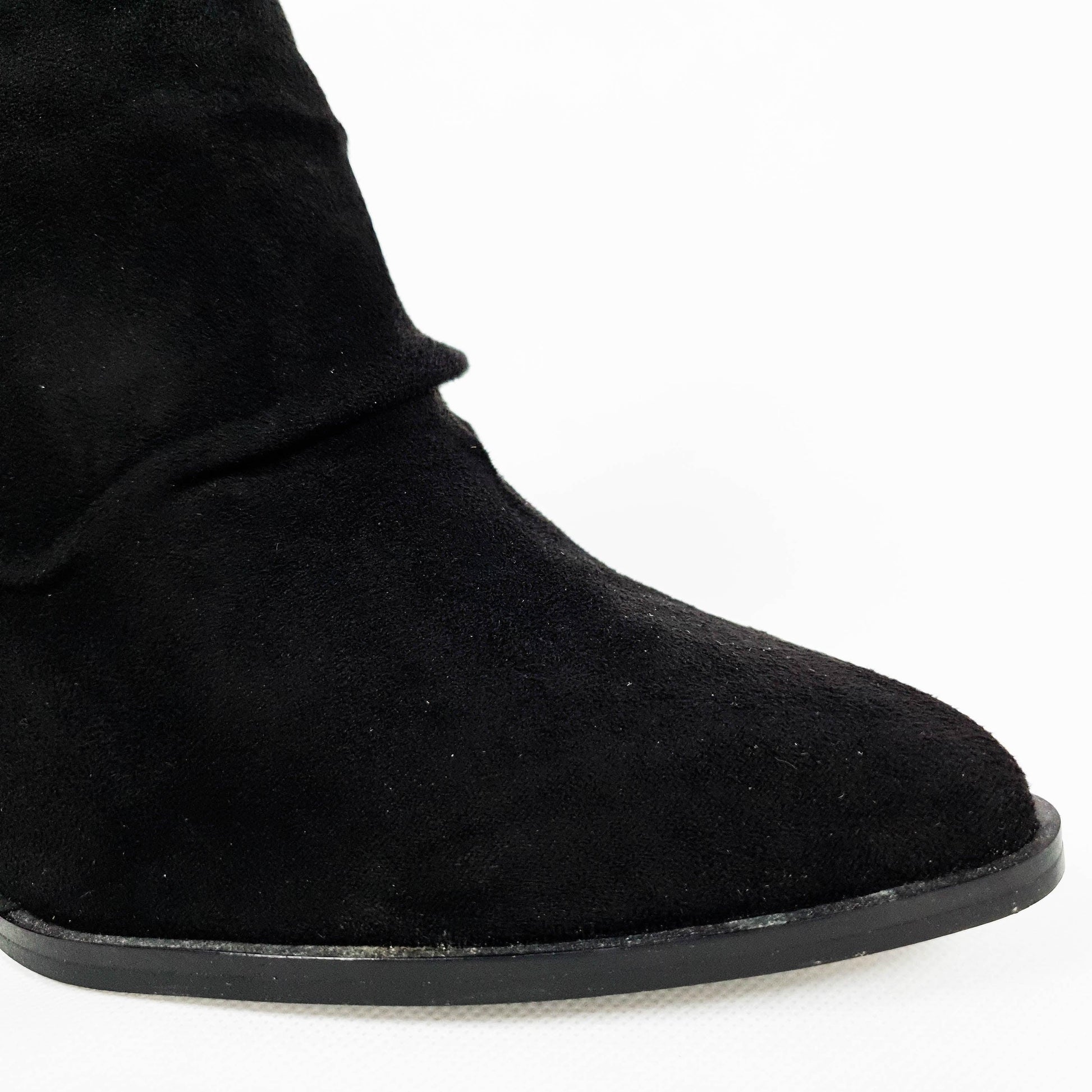 Block Heel Boots Black - toastitoes 