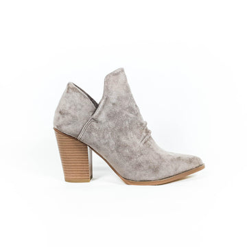 Block Heel Boots Gray - toastitoes 