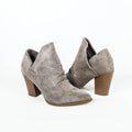 Block Heel Boots Gray - toastitoes 