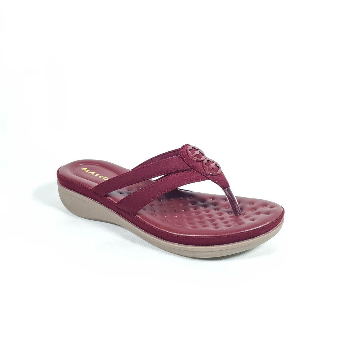 Medicated Scissors Slippers Maroon - toastitoes 